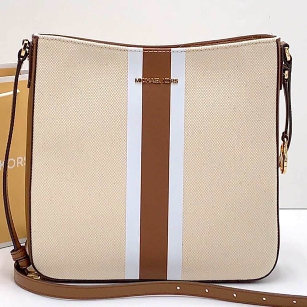 MICHAEL KORS JET SET TRAVEL LARGE MESSENGER CROSSBODY LUGGAGE MULTI COLOR